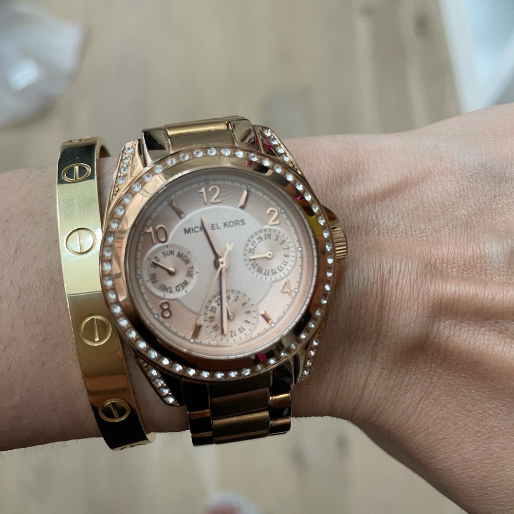 MICHAEL KORS Blair Multi-Function RoseGold Watch